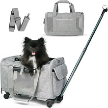 Foldable Pet Carrier with Strollers