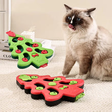 Christmas Tree Dog Puzzle Bowl