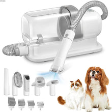 Pet Grooming Kit with Low-Noise Vacuum