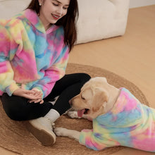 Rainbow Hoodie Master and Pet Matching Set