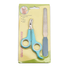 teal nail clipper set