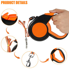 8M Retractable Dog Lead with Reflective Tape