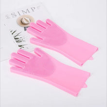 Bath Brush Pet Massage Gloves