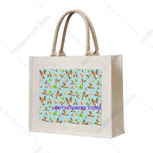 Staffy Print Large Capacity Tote Bag