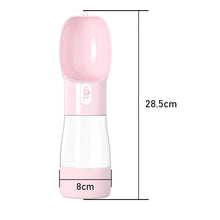 2 In 1 Pet Water Bottle and Food Dispenser