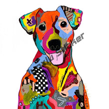 Jack Russel Vinyl Decal Dog Stickers