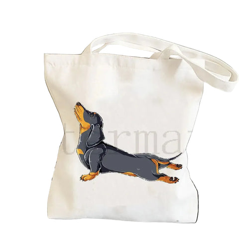 Dachshund Cloth Tote Bag