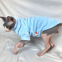 Warm Sphynx Cat Turtleneck Coat