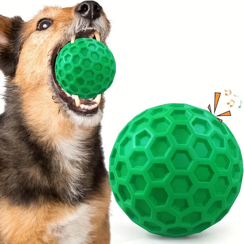 Tough Rubber Dog Chew Ball