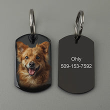 Personalised Tags Engraved Keychain