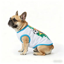 Summer Dog Soccer Jersey Vest