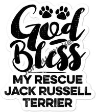 Jack Russel Vinyl Decal Dog Stickers