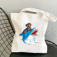 Dachshund Cloth Tote Bag