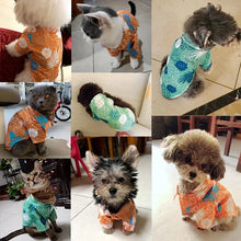 Hawaiian Polo Pet Summer Clothes