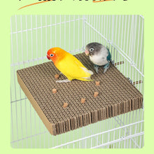 Bird Shredding Toy with Cork Perch