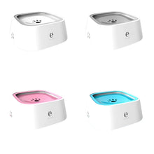 Non-Spill Dog Water Bowl with Floating Design