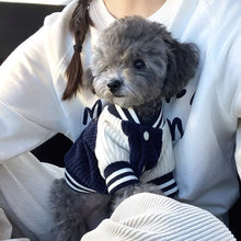 Varsity Style Embroidered Pet Jacket