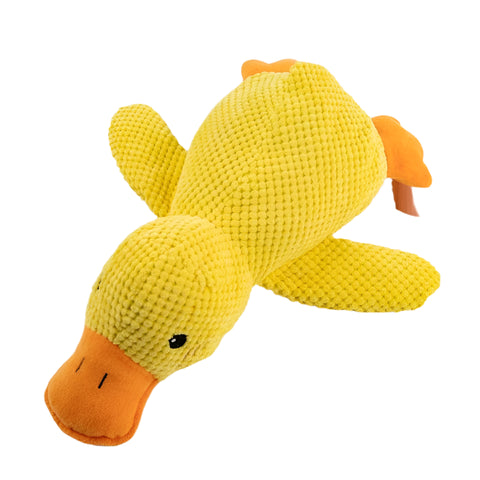 Plush Dog Toy Duck