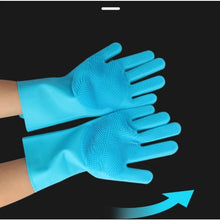Bath Brush Pet Massage Gloves