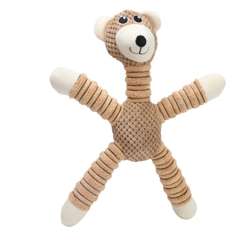 brown plush toy on a white background