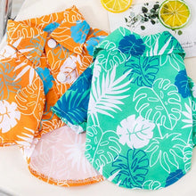 Hawaiian Polo Pet Summer Clothes