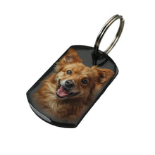 Personalised Tags Engraved Keychain
