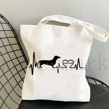 Dachshund Cloth Tote Bag