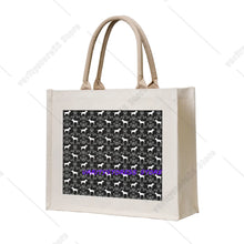 Staffy Print Large Capacity Tote Bag