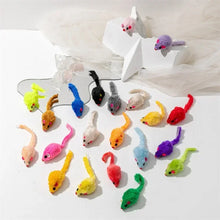 3-200 Pcs Rattle Cat Mouse Toys with Catnip