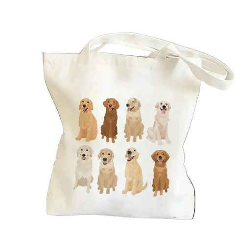 Golden Retriever Stylish Canvas Bag