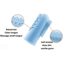 Pet Teeth Cleaning Finger Toothbrush