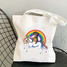 Dachshund Cloth Tote Bag