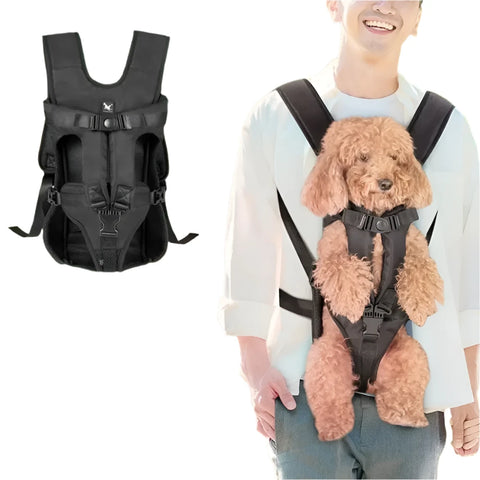 Hands-Free Adjustable Pet Backpack Carrier