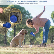 Foldable Pet Water Bottle Bowl