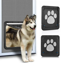 Lockable Magnetic Screen Pet Door