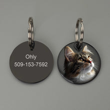 Personalised Tags Engraved Keychain