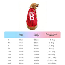 Quick-Dry Dog Football Jersey