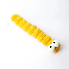 Cat Plush Caterpillar Chew Toy