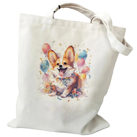 Corgi Eco Cloth Grocery Bag