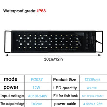 LED Light Aquarium Decoration Growth Lamp