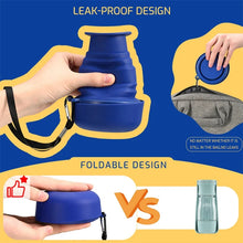 Foldable Pet Water Bottle Bowl
