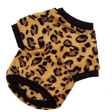 Leopard Print Winter Dog Hoodie