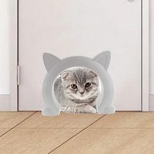 Pet Door for Cats & Dogs – Controllable Access Hole for Training, ABS Plastic Small Pet Gate Door