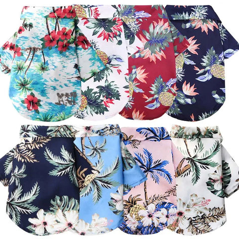 Pet Summer Hawaiian Style Clothes