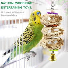 8pc Parrot Toy Set with Swings Bells