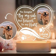 Custom Pet Memorial Night Light Photo