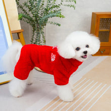 Winter Pet Jumpsuit Coat with Zipper for Small Dogs & Cats