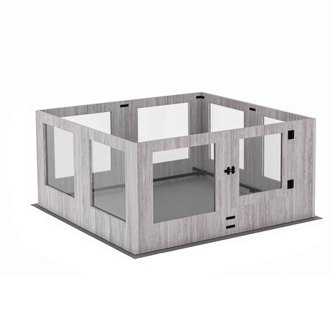 Indoor Pet Playpen with Waterproof Pad