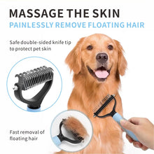 Professional Pet Deshedding & Grooming Brush