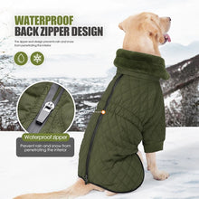 Reflective Winter Dog Puffer Coat